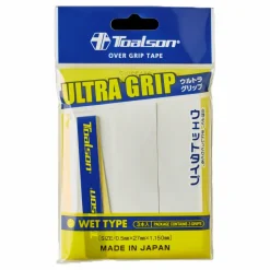 Toalson Ultra Grip 3P White* Racketsporter|Racket Och Bollar