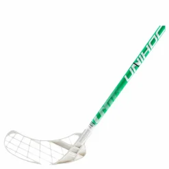 Unihoc Unity Curve 87 cm Flex 35 White/Green* Inomhussporter