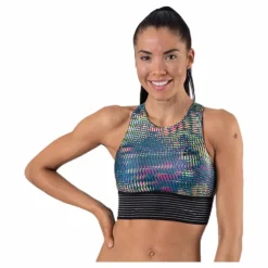 Craft UNMTD Cropped X-Singlet Patterned* Linnen|Träning