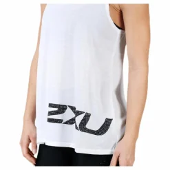 2XU Urban Graphic Singlet White/Black* Löpning|Linnen