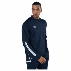 Umbro UX Elite Halfzip Top Blue/White* Fotboll|Tröjor