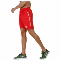 Umbro UX-1 Player Shorts White/Red* Fotboll|Shorts