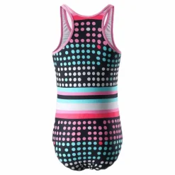 Reima Vanuatu Sunproof Swimsuit Pink/Black*Barn Simning|Badkläder