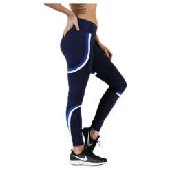 BLACC Victory Tights Blue/White* Träning|Tights