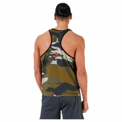 GASP Vintage T-back Patterned/Green* Linnen|Träning