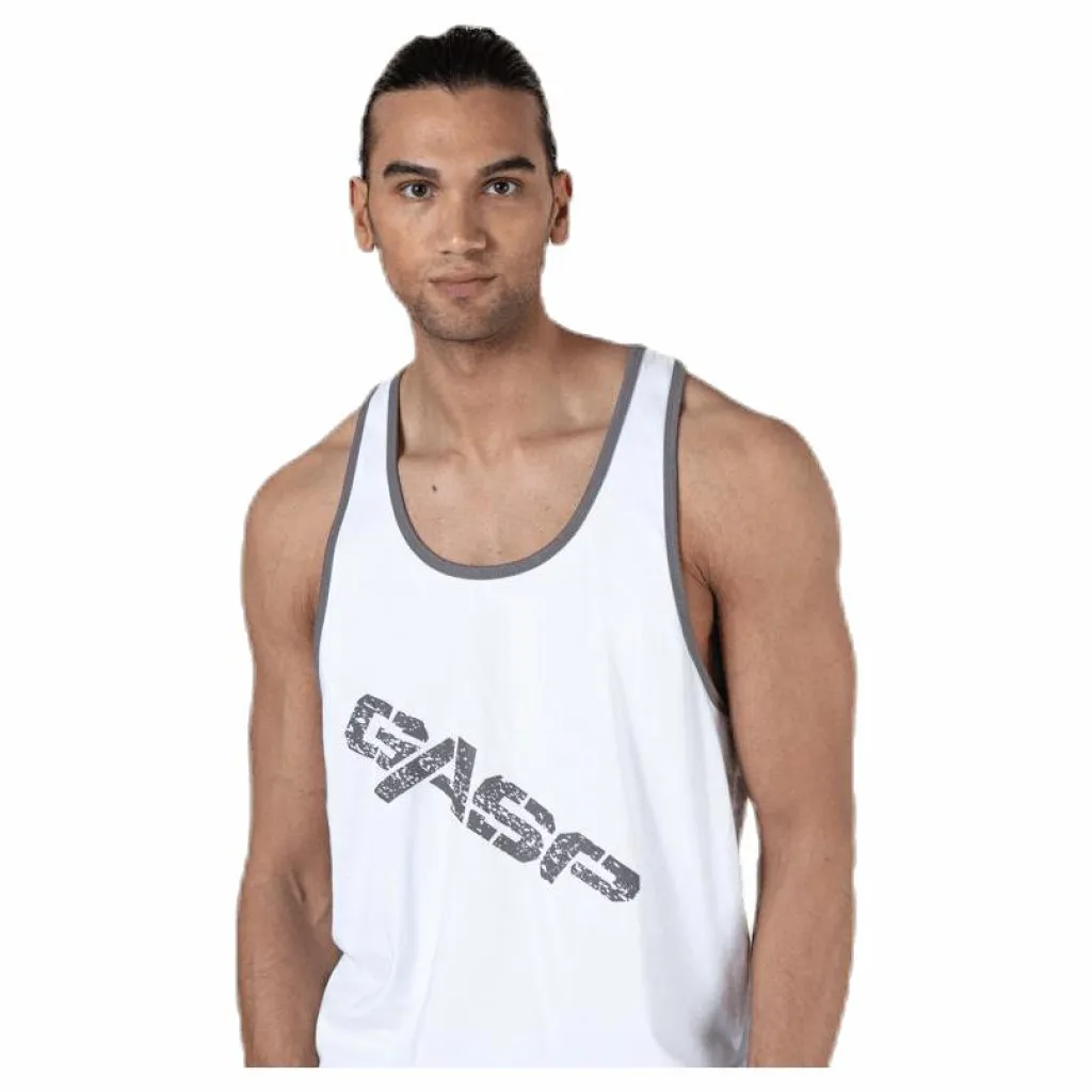 GASP Vintage T-back White* Linnen|Träning