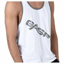 GASP Vintage T-back White* Linnen|Träning