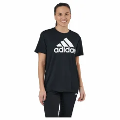adidas W Bl Boyf T Black/white* T-Shirts|Träning