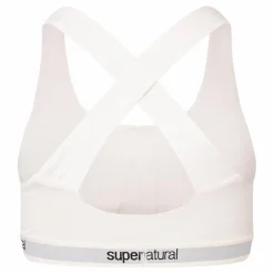 Super.Natural W Feel Good Bra White* Sport-Bh:Ar|Träning