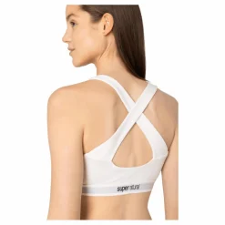 Super.Natural W Feel Good Bra White* Sport-Bh:Ar|Träning