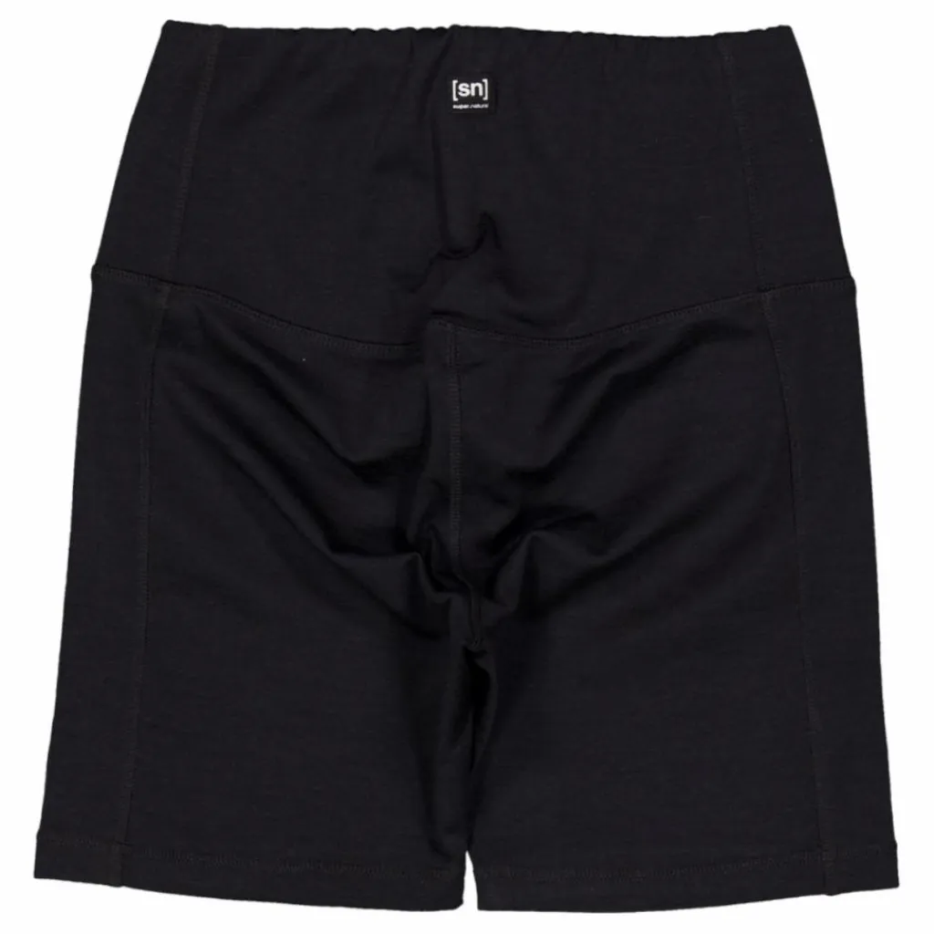 Super.Natural W Liquid Flow Shorts Black* Shorts|Träning