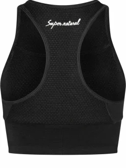 Super.Natural W Liquid Flow Top Black* Sport-Bh:Ar|Träning