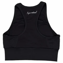 Super.Natural W Liquid Flow Top Black* Sport-Bh:Ar|Träning