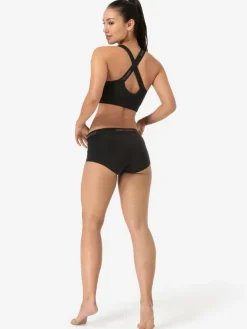 Super.Natural W Rubberribbra Black* Sport-Bh:Ar|Träning