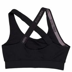 Super.Natural W Rubberribbra Black* Sport-Bh:Ar|Träning