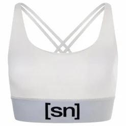 Super.Natural W Super Top White* Sport-Bh:Ar|Träning