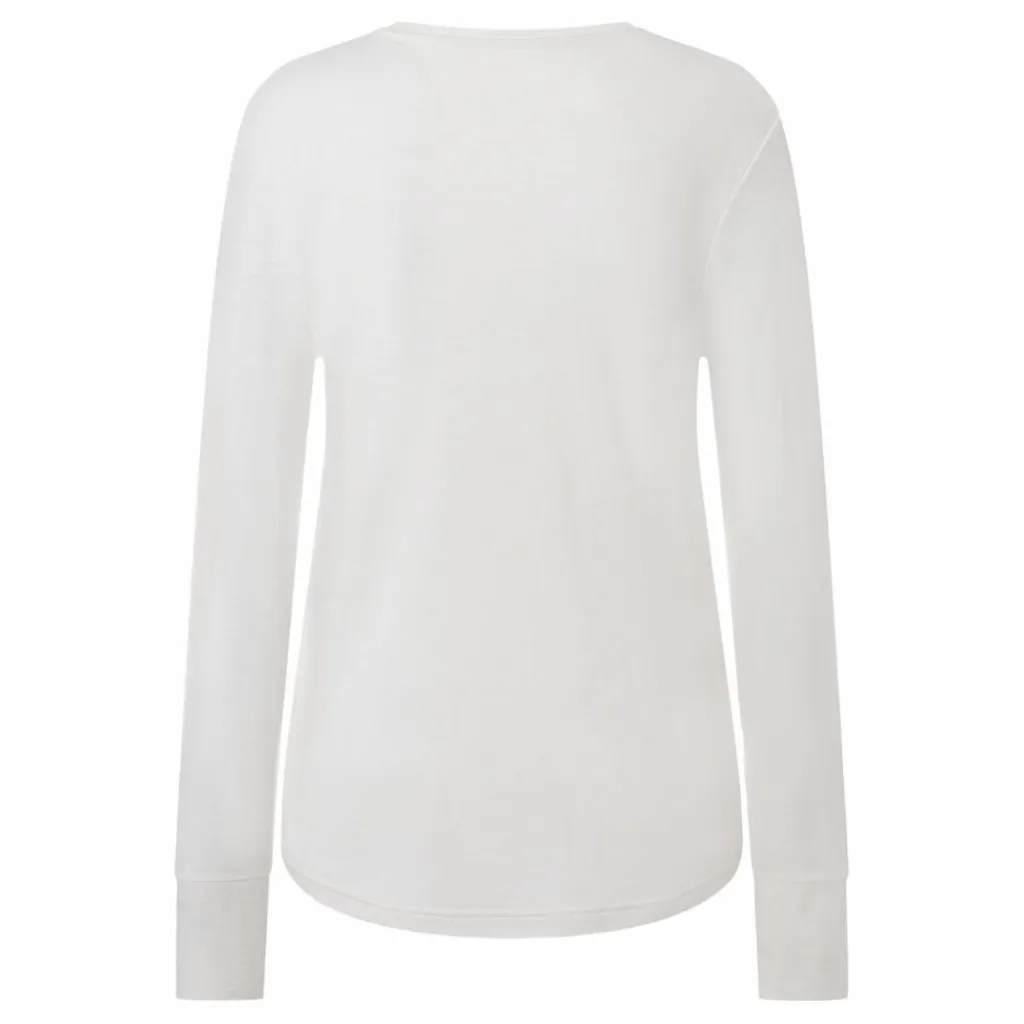 Super.Natural W Warm Up Ls White* Jackor|Träning