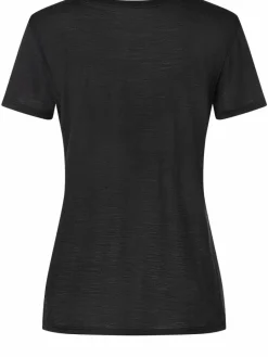 Super.Natural W Windbreaker Tee Black* Yoga|T-Shirts