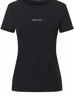 Super.Natural W Windbreaker Tee Black* Yoga|T-Shirts
