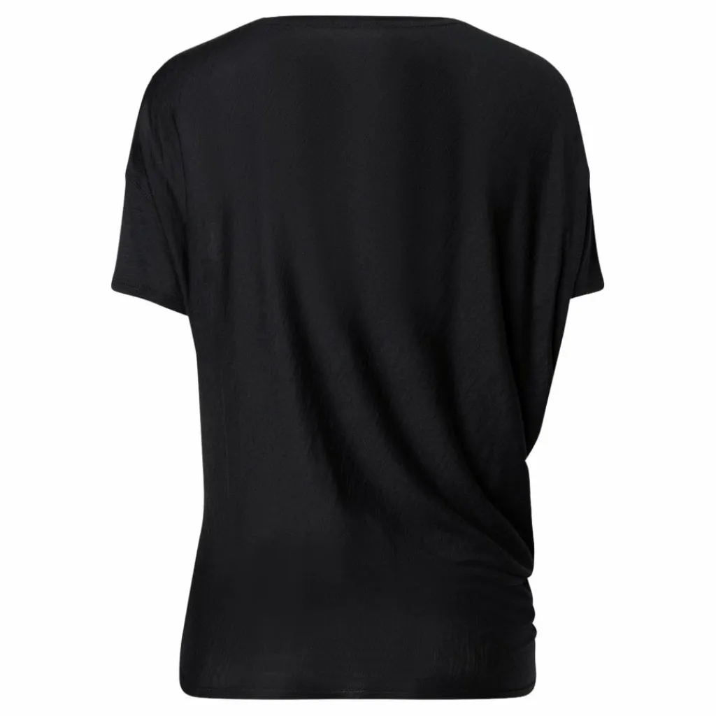 Super.Natural W Yoga Loose Tee Black* Yoga|T-Shirts