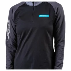 Newline Warm Zip Shirt Black/Grey* Tröjor|Löpning