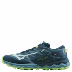 Mizuno Wave Daichi 7 Orion Blue/misty Blue/neo Lime* Löparskor|Löpning