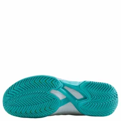 Mizuno Wave Exceed Tour 5 Ac White/turquoise/moroccan Blue* Racketsporter|Träningsskor