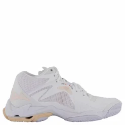 Mizuno Wave Lightning Z8 Mid W White/aleutian/cloud Pink* Inomhussporter|Träningsskor