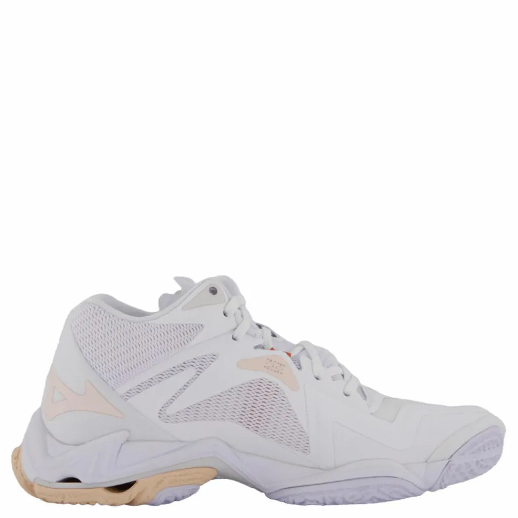Mizuno Wave Lightning Z8 Mid W White/aleutian/cloud Pink* Inomhussporter|Träningsskor