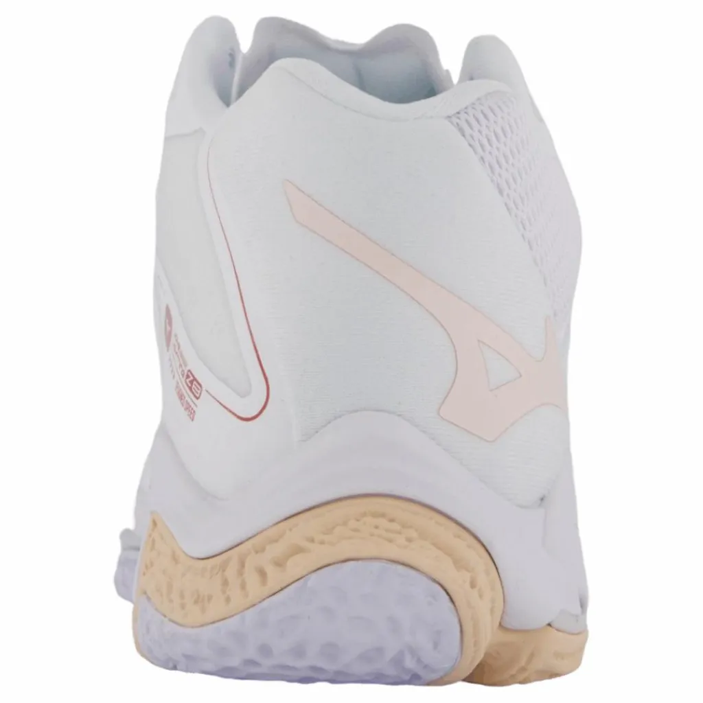 Mizuno Wave Lightning Z8 Mid W White/aleutian/cloud Pink* Inomhussporter|Träningsskor