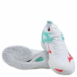 Mizuno Wave Mirage 3 White/Green* Inomhussporter