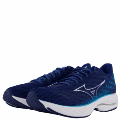 Mizuno Wave Rider 28 Estate Blue/white/river Blue* Löpning|Löparskor
