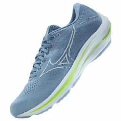 Mizuno Wave Rider 25 W Heather/white/neo Lime* Löpning|Löparskor