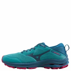 Mizuno Wave Rider Tt W Lagoon/moroccan Blue/pink Peac* Löpning|Löparskor