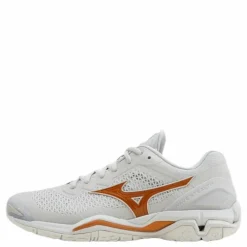 Mizuno Wave Stealth V Orange/White* Inomhussporter|Träningsskor