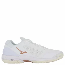 Mizuno Wave Stealth V W White/rose/snow White* Inomhussporter|Träningsskor