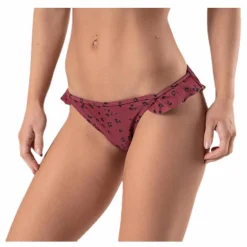 Waikani Beachwear Wikolia Frill Brief Patterned/Red* Simning|Badkläder