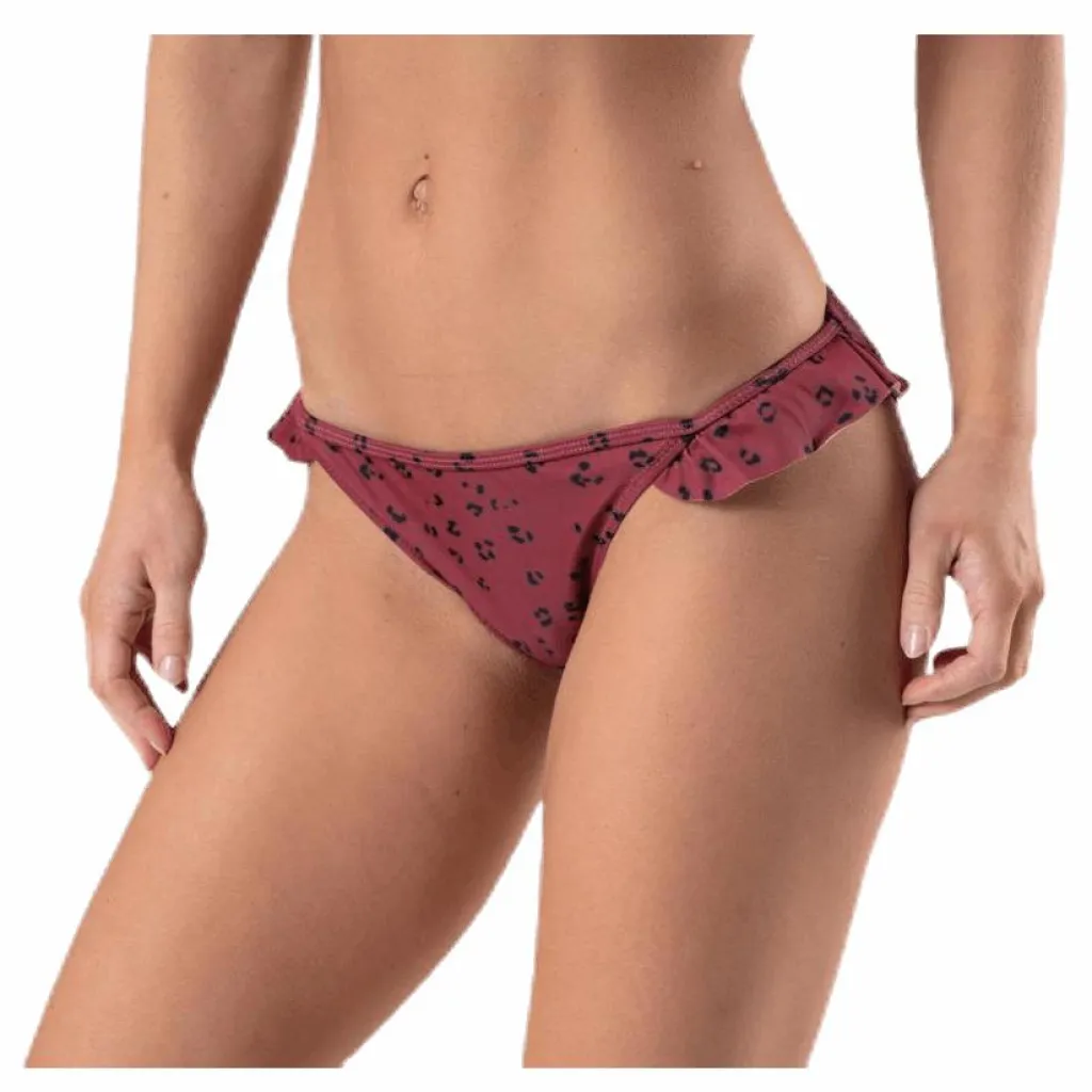 Waikani Beachwear Wikolia Frill Brief Patterned/Red* Simning|Badkläder