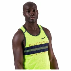Nike Wil Run Tank Mesh Green* Linnen|Löpning