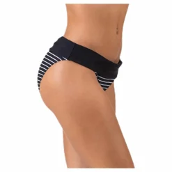 Abecita Wild In Stripes Folded Brief White/Black* Simning|Badkläder