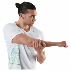 Nike Wild Run Rise 365 Top Grey/Yellow* Löpning|T-Shirts