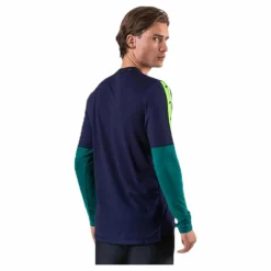 Nike Wild Run Top LS Blue/Green* Tröjor|Löpning