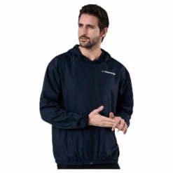 Tommy Hilfiger Sport Windbreaker Logo Blue* Jackor|Träning