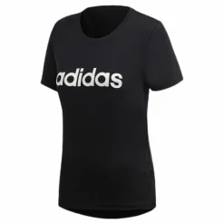 adidas Women D2M Logo T-Shirt Black / Grey Six* Träning|T-Shirts