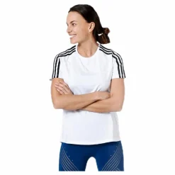 adidas Women D2M 3S T-Shirt White / Black* T-Shirts|Träning