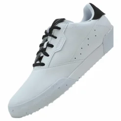 adidas Women's Adicross Retro Spikeless Golf Shoes Cloud White / Core Black / Cloud White* Golf|Golfskor