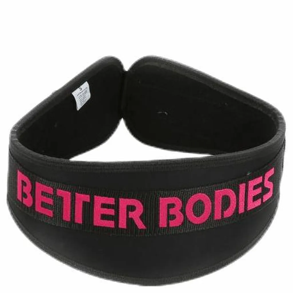 Better Bodies Womens Gym Belt Pink/Black* Träning|Träningsutrustning