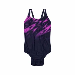 Speedo Womens Hyperboom Placement Mus Navy/pink* Simning|Badkläder