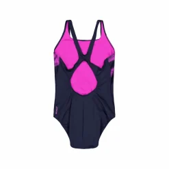 Speedo Womens Hyperboom Placement Mus Navy/pink* Simning|Badkläder