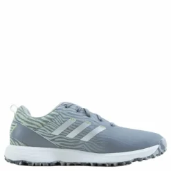 adidas Women's S2G Spikeless Golf Shoes Grey Three / Silver Metallic / Almost Lime* Golf|Golfskor